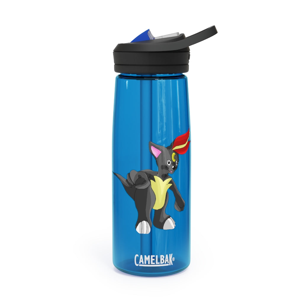 Carcoot CamelBak Eddy® Water Bottle in 20oz and 25oz sizes, showcasing its robust Tritan™ material and spill-proof design.