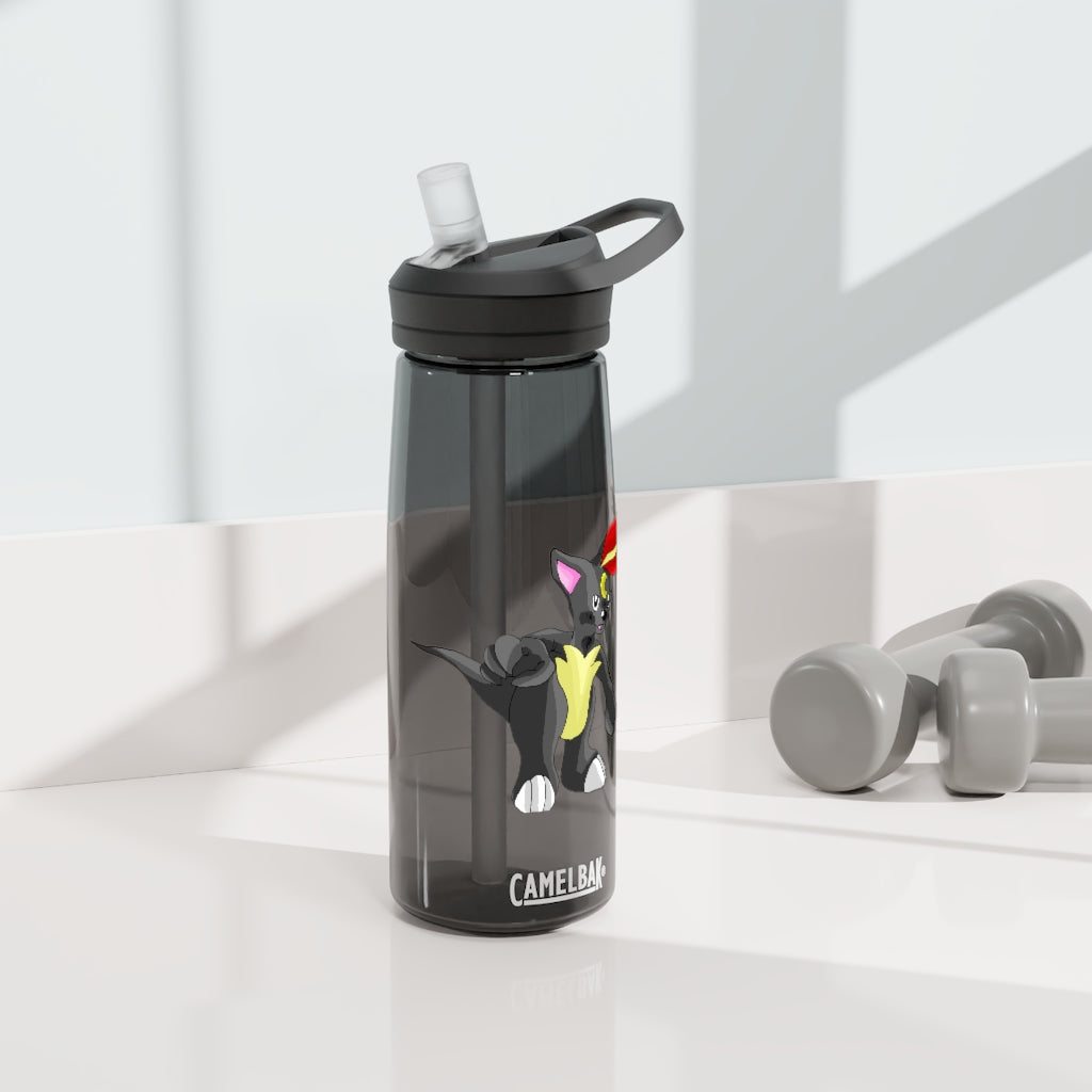 Carcoot CamelBak Eddy® Water Bottle in 20oz and 25oz sizes, showcasing its robust Tritan™ material and spill-proof design.