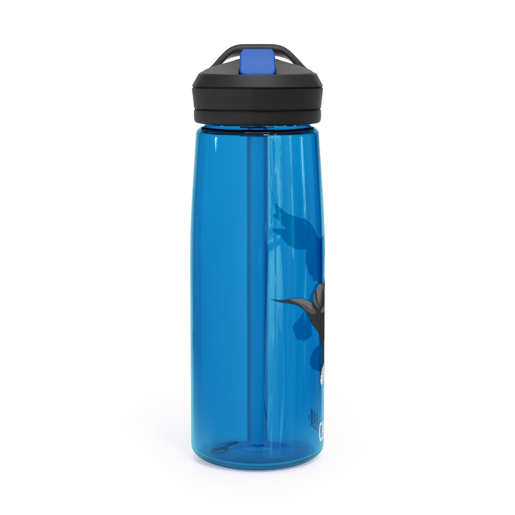 Carcoot CamelBak Eddy® Water Bottle in 20oz and 25oz sizes, showcasing its robust Tritan™ material and spill-proof design.