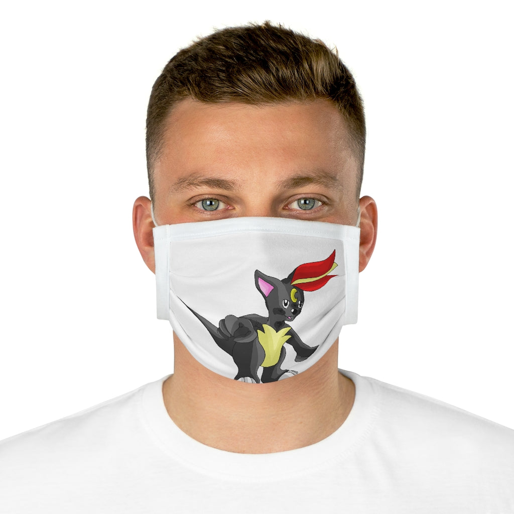 Carcoot Cotton Face Mask featuring colorful motifs and adjustable earloops, made from 100% cotton for comfort and style.