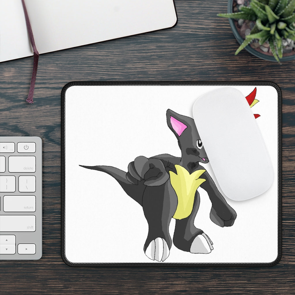 Carcoot Gaming Mouse Pad featuring vibrant custom designs and stitched edges, measuring 9x7 inches.