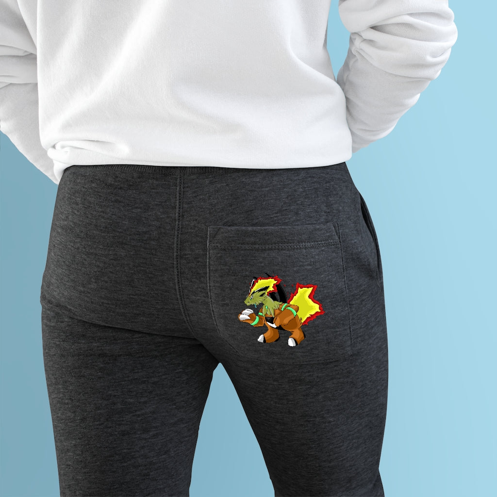 Carcoot Premium Fleece Joggers featuring a stylish design with side and back pockets, made from soft fleece fabric.