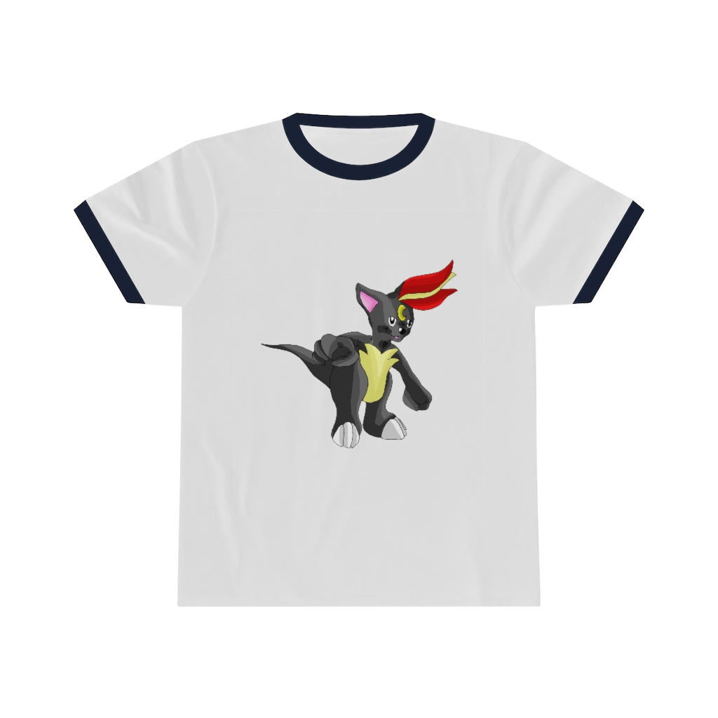 Carcoot Unisex Ringer Tee in various colors, showcasing its lightweight fabric and stylish design.