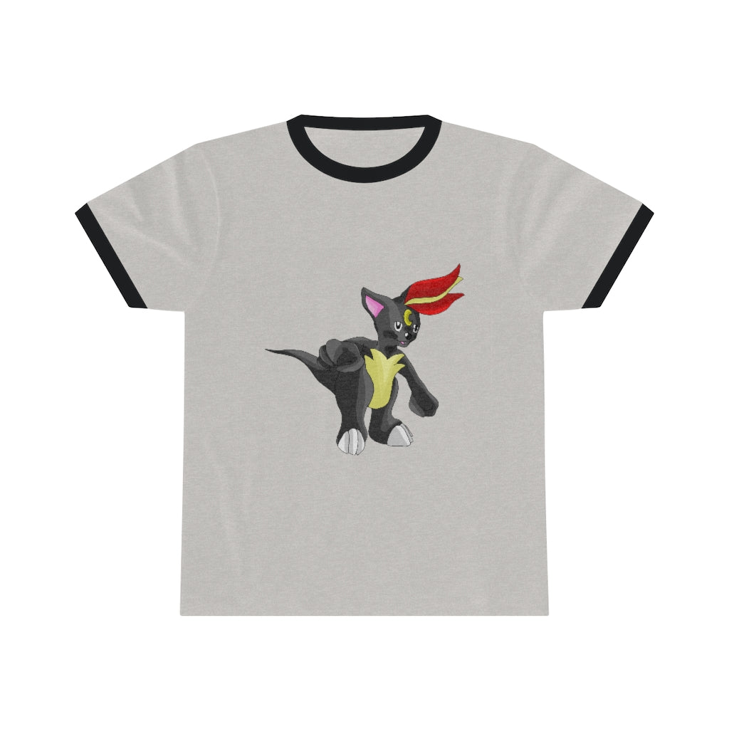 Carcoot Unisex Ringer Tee in various colors, showcasing its lightweight fabric and stylish design.