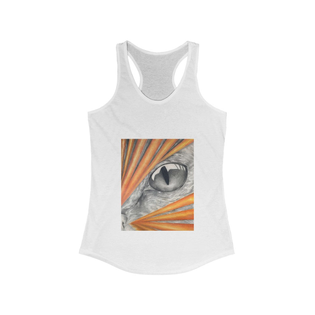 Cat Ray's Women's Ideal Racerback Tank in various colors, showcasing its slim fit and stylish racerback design.