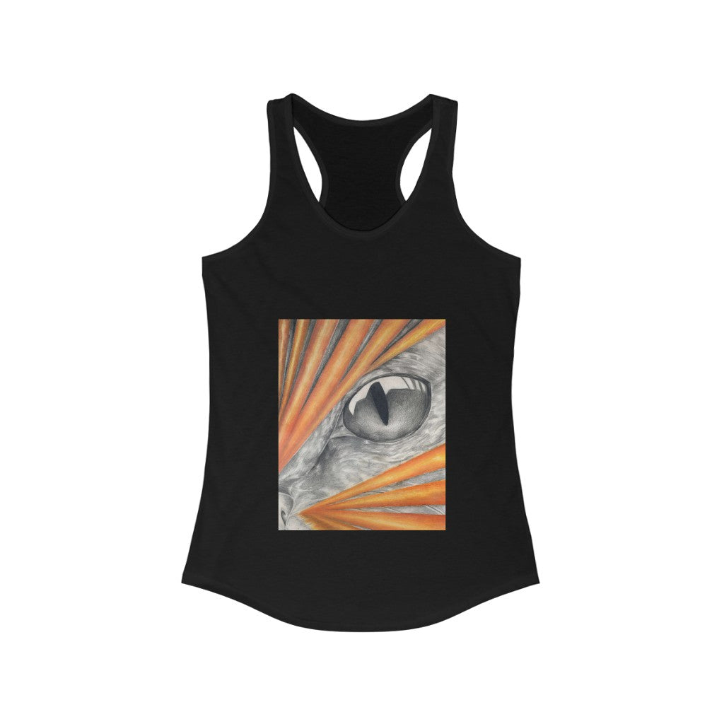 Cat Ray's Women's Ideal Racerback Tank in various colors, showcasing its slim fit and stylish racerback design.