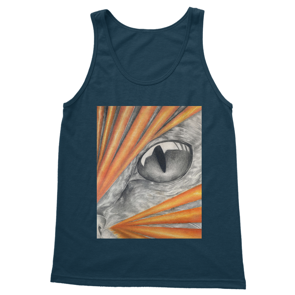 Catrays Classic Adult Vest Top in various colors, showcasing its unisex design and high-quality cotton fabric.