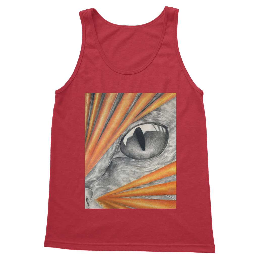 Catrays Classic Adult Vest Top in various colors, showcasing its unisex design and high-quality cotton fabric.