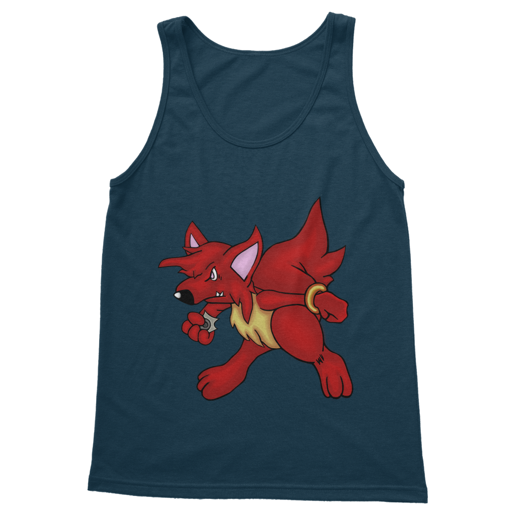 CharVees Classic Adult Vest Top in various colors, showcasing its unisex design and high-quality cotton fabric.