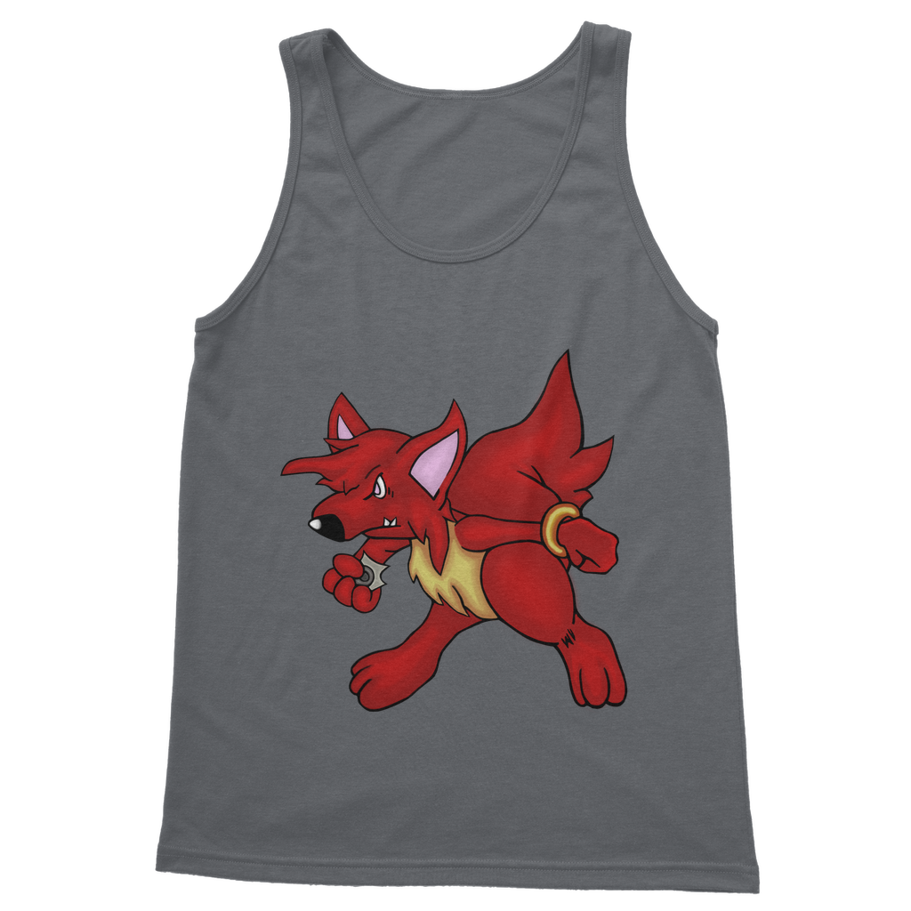 CharVees Classic Adult Vest Top in various colors, showcasing its unisex design and high-quality cotton fabric.