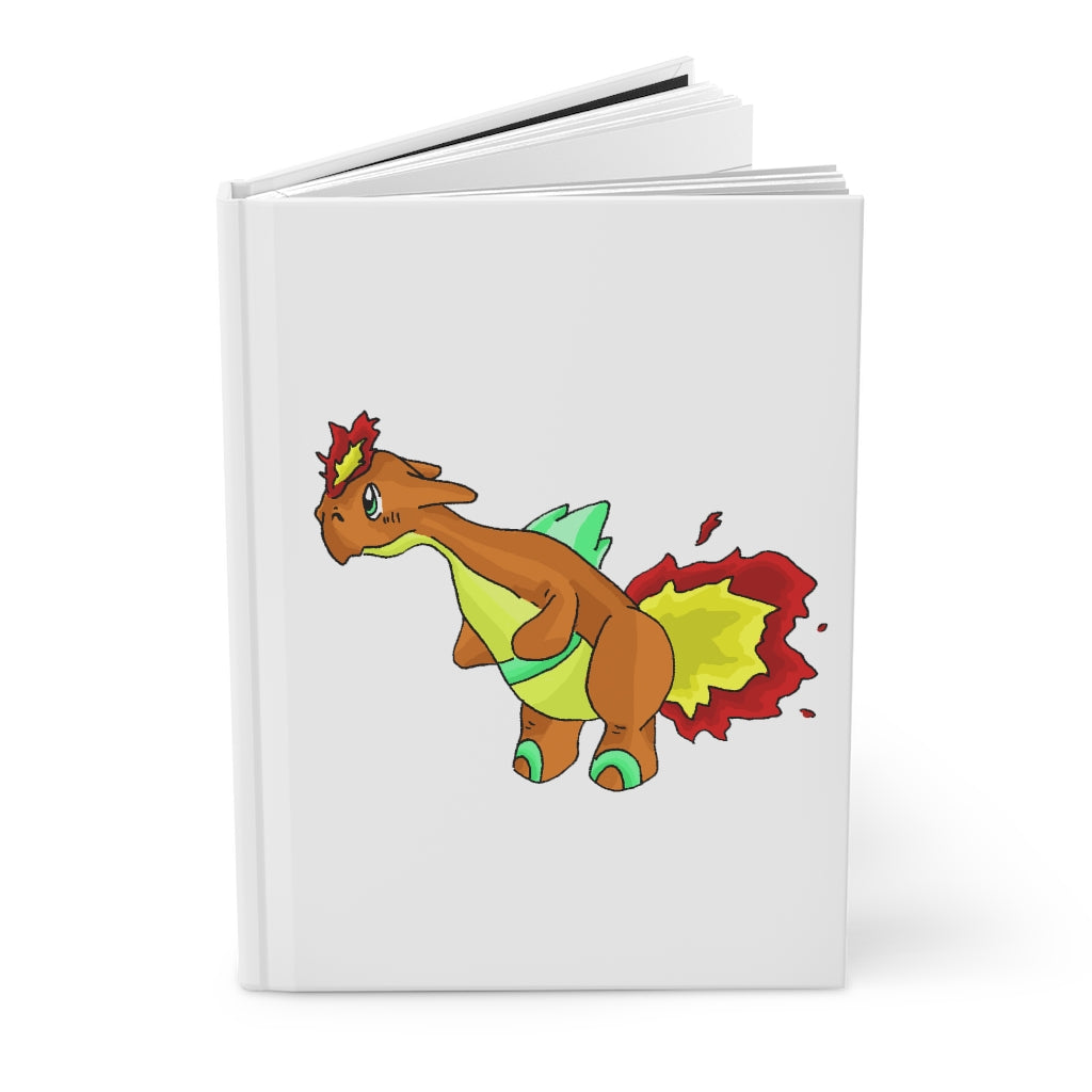 Chibiki Hardcover Journal Matte with customizable cover and lined pages, showcasing a stylish matte finish.