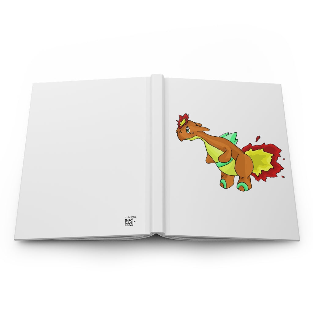 Chibiki Hardcover Journal Matte with customizable cover and lined pages, showcasing a stylish matte finish.