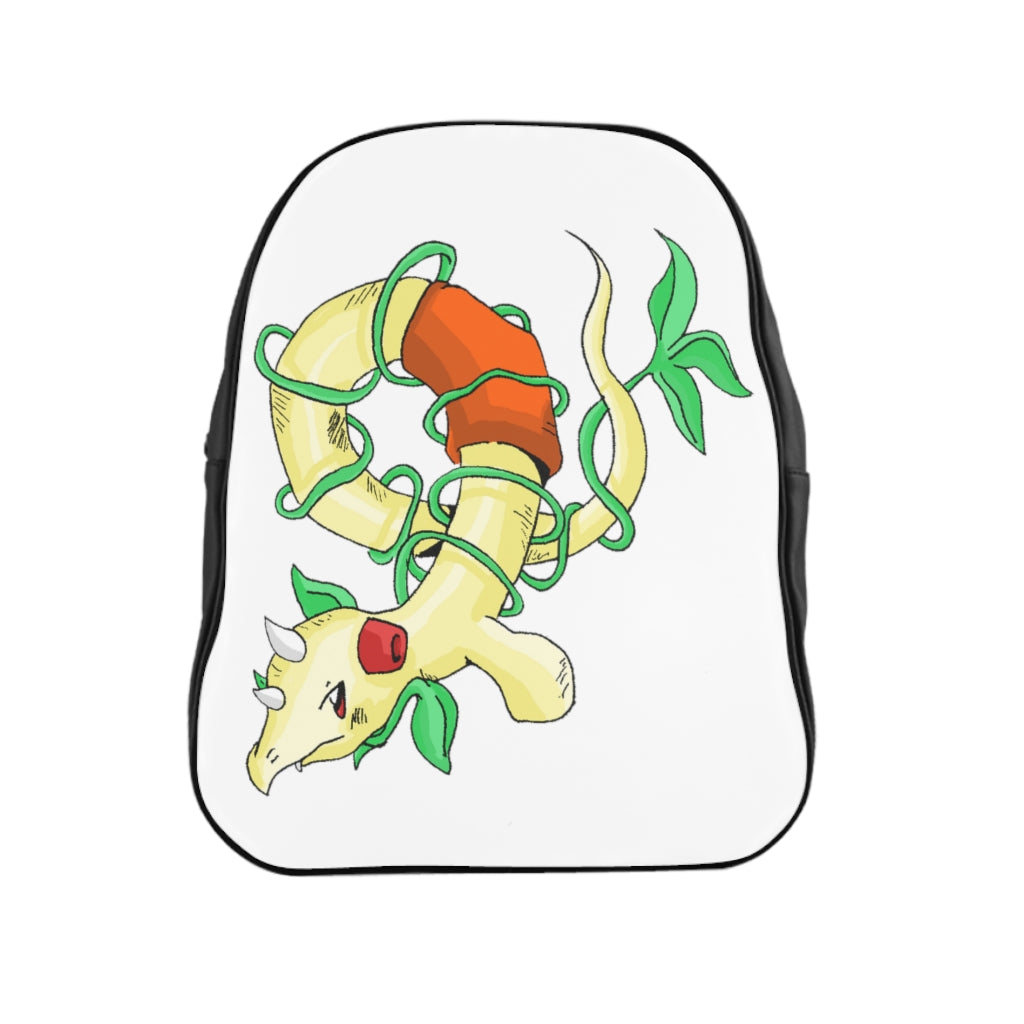 Chickgoton School Backpack featuring a stylish design with quality print, padded back, and multiple inside pockets for organization.