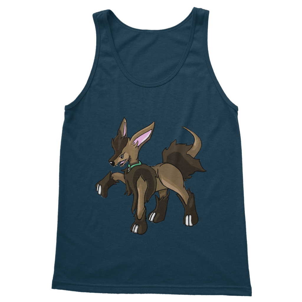 Chihuahuan Classic Adult Vest Top in various colors, showcasing its unisex design and comfortable fit.