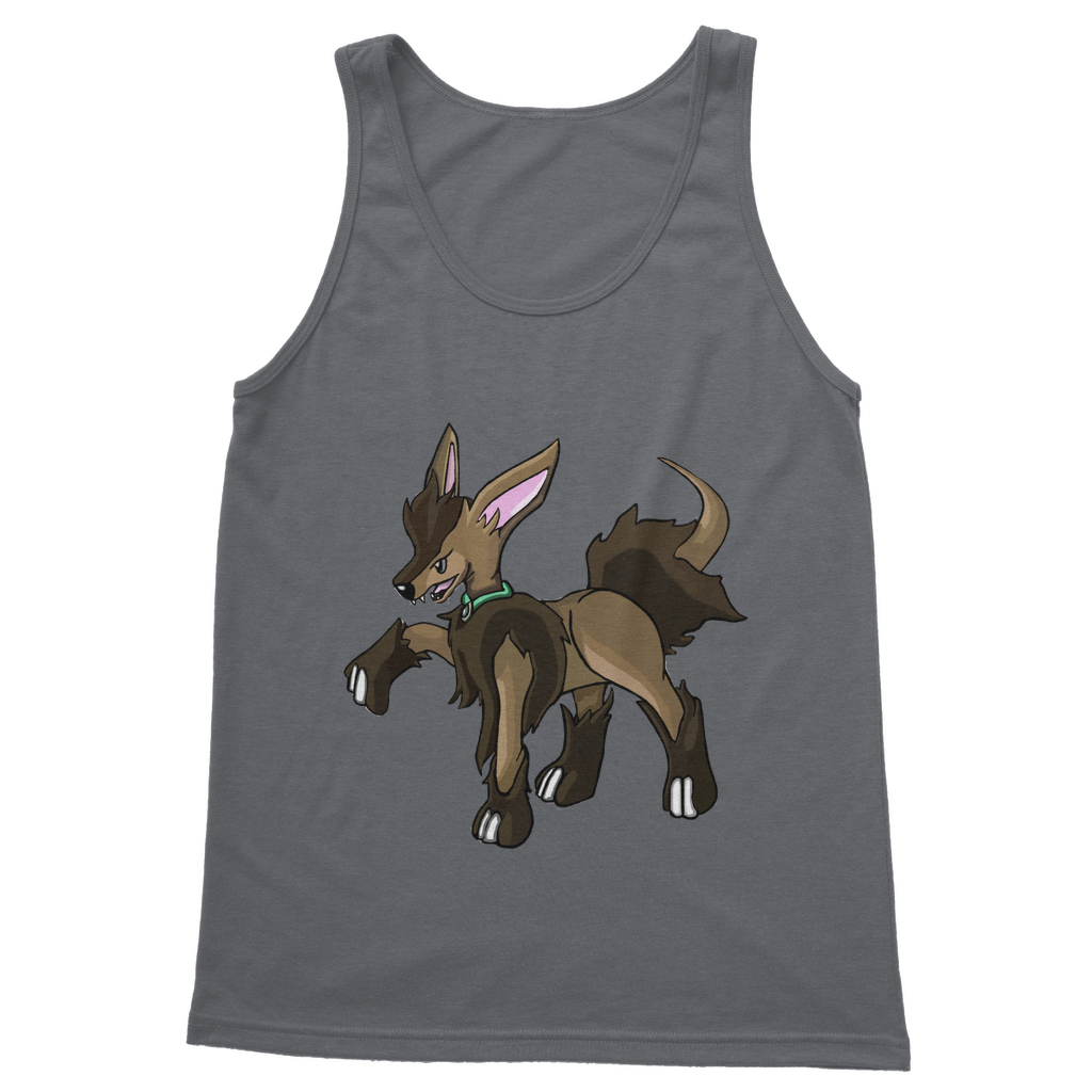 Chihuahuan Classic Adult Vest Top in various colors, showcasing its unisex design and comfortable fit.