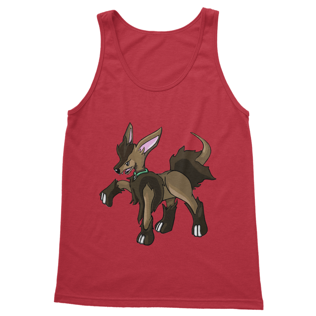 Chihuahuan Classic Adult Vest Top in various colors, showcasing its unisex design and comfortable fit.