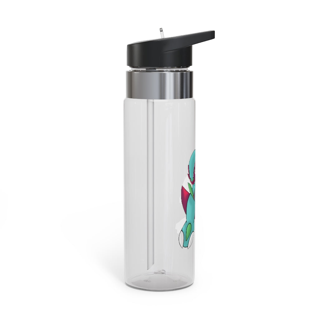 Chiki Kensington Tritan™ Sport Bottle in vibrant colors with a carabiner hook, showcasing its sleek design and spill-resistant lid.