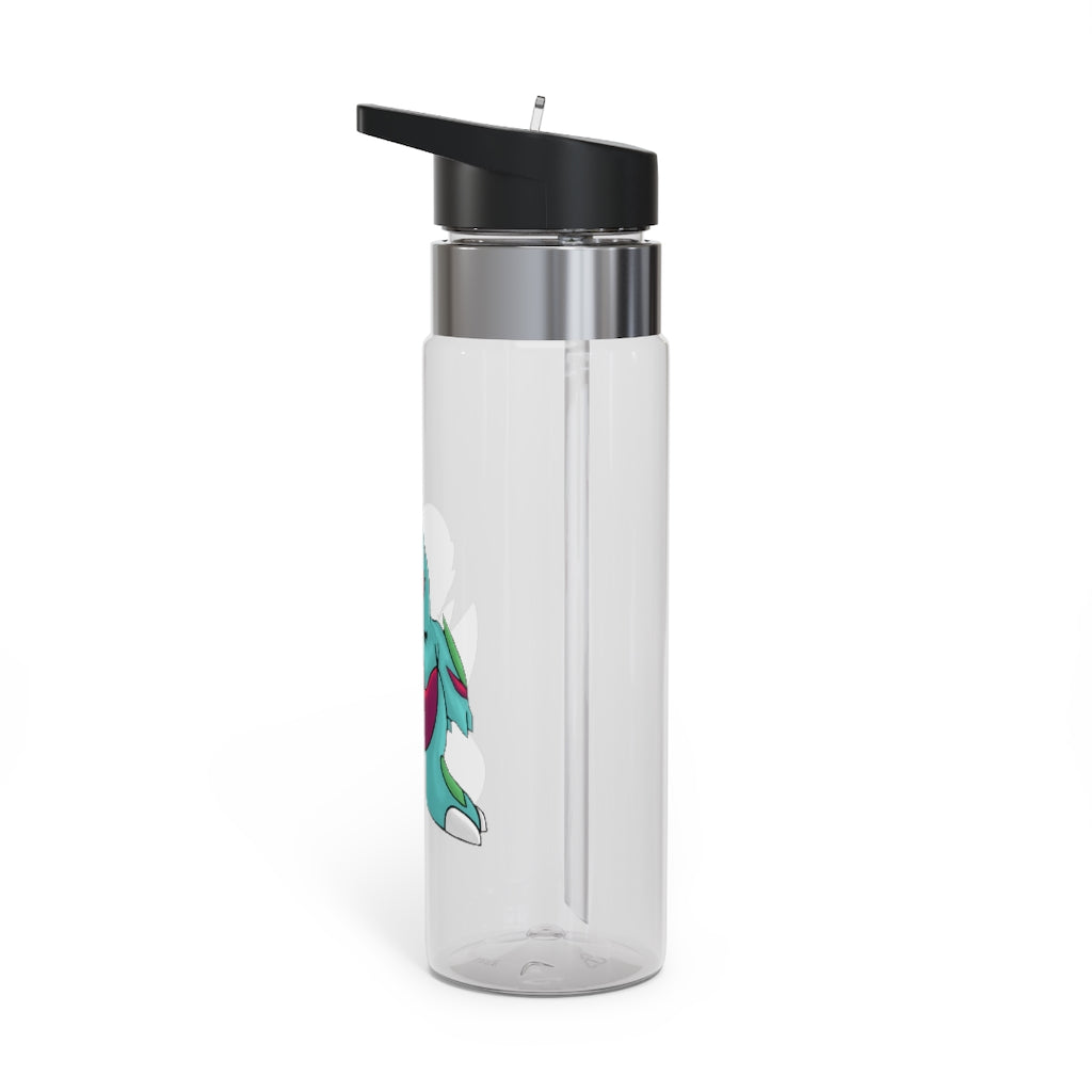 Chiki Kensington Tritan™ Sport Bottle in vibrant colors with a carabiner hook, showcasing its sleek design and spill-resistant lid.