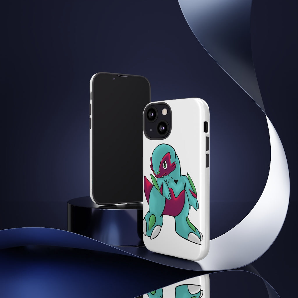 Chiki Tough Case showcasing vibrant design and dual-layer protection for smartphones.