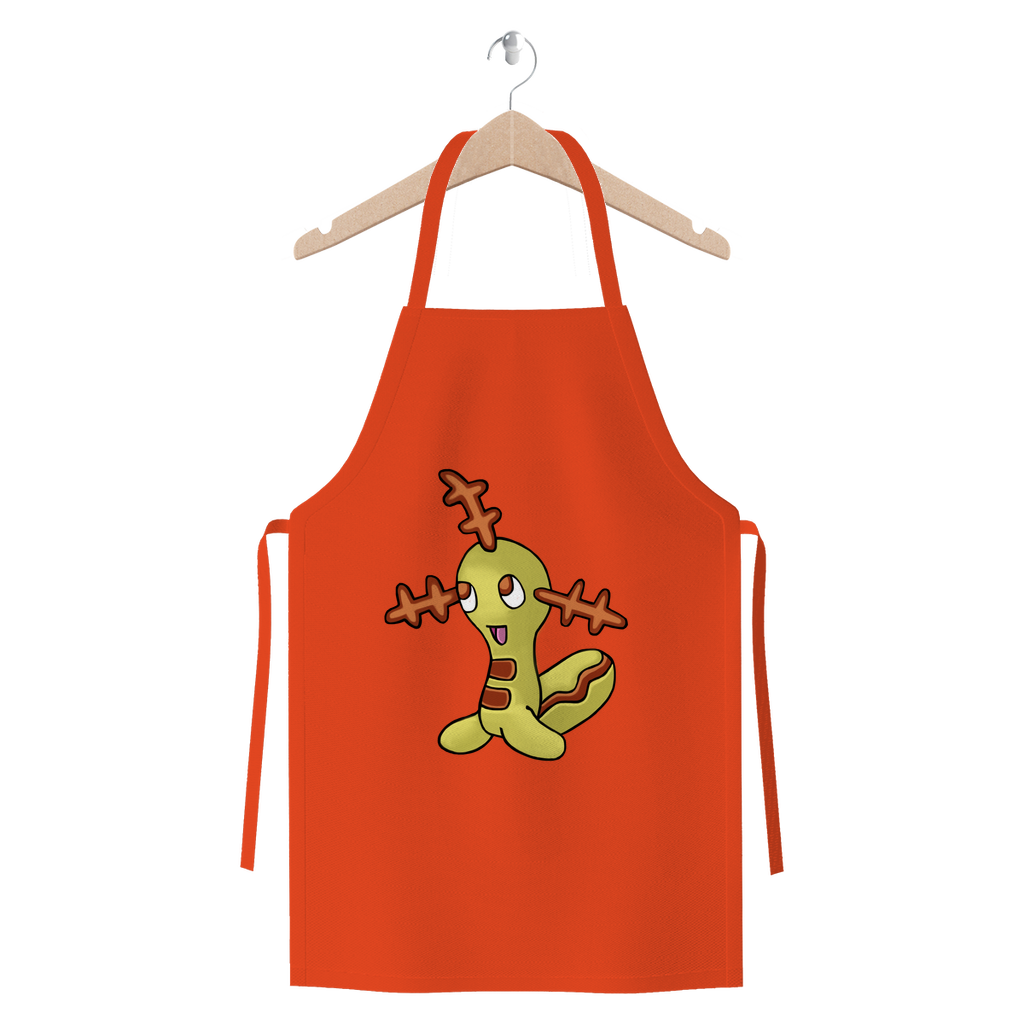 Chinchow Premium Jersey Apron made from heavyweight cotton twill, featuring self-fabric ties and available in various colors.