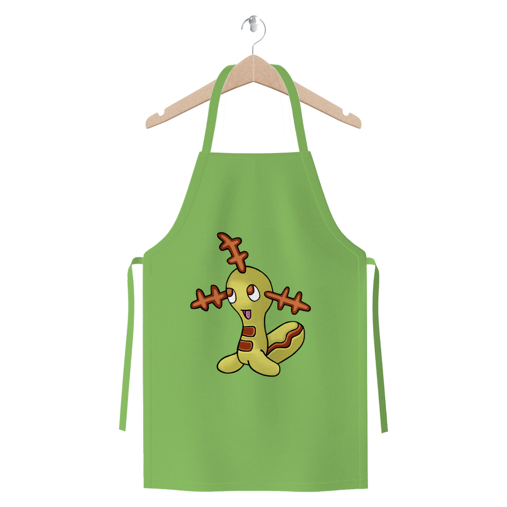 Chinchow Premium Jersey Apron made from heavyweight cotton twill, featuring self-fabric ties and available in various colors.