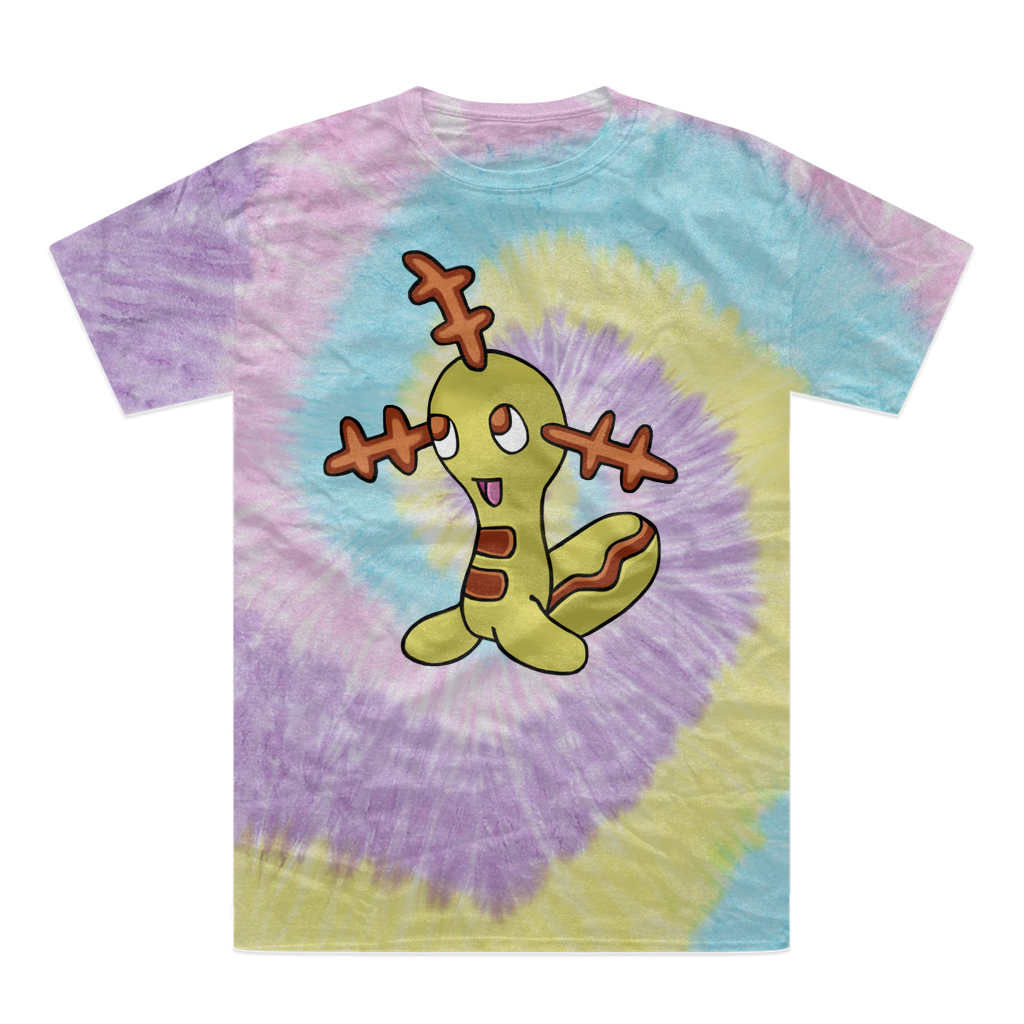 Chinchow Tie-Dye T-Shirt featuring vibrant colors and unique patterns, made from 100% heavyweight cotton with double-needle stitching.