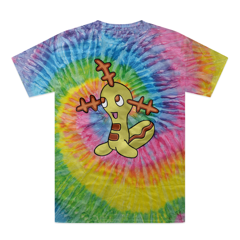 Chinchow Tie-Dye T-Shirt featuring vibrant colors and unique patterns, made from 100% heavyweight cotton with double-needle stitching.