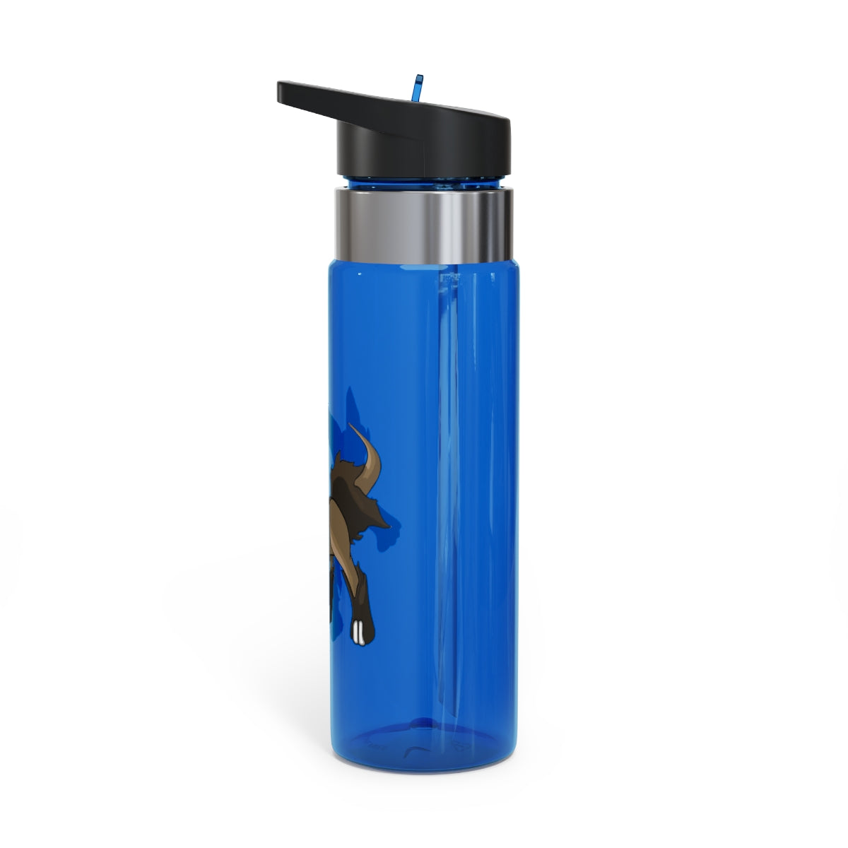 Chiwuahun Kensington Tritan™ Sport Bottle in vibrant colors, featuring a screw-on lid, straw, and carabiner hook for easy attachment.