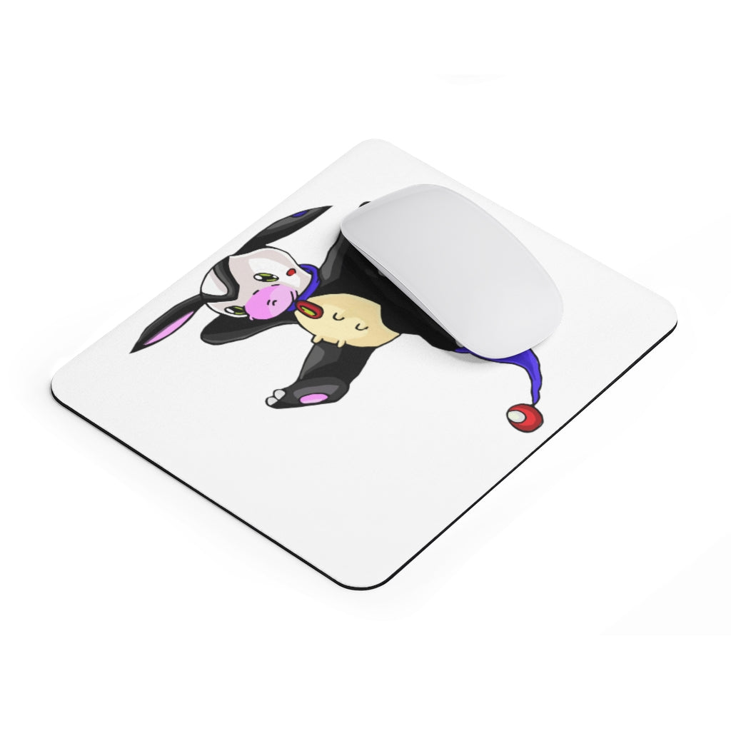 Choyri Mouse Pad featuring a vibrant full print design on a smooth Neoprene surface, ideal for enhancing workspace aesthetics.