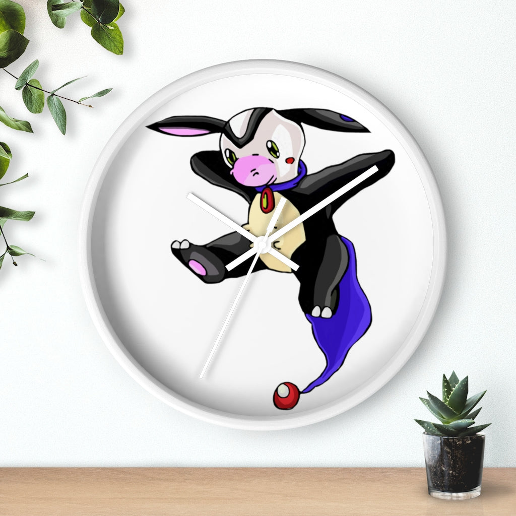 Choyri Wall Clock with wooden frame and plexiglass face, showcasing elegant design for home decor.