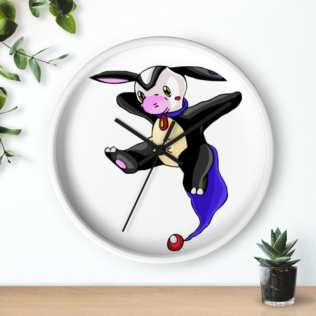 Choyri Wall Clock with wooden frame and plexiglass face, showcasing elegant design for home decor.