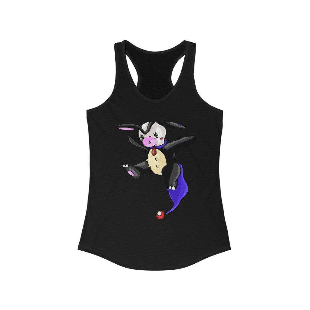 Choyri Women's Ideal Racerback Tank in a stylish slim fit, showcasing the racerback design and soft fabric.