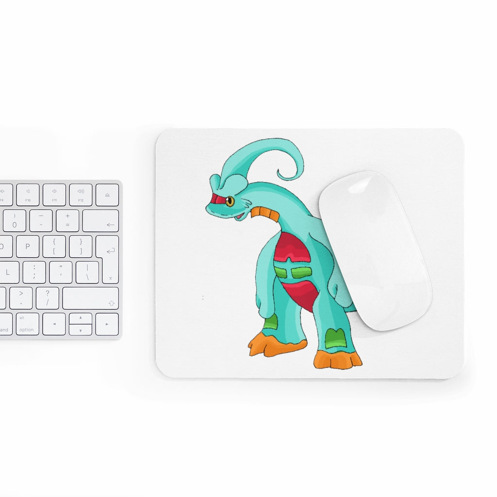 Chrisikle Mouse Pad featuring a vibrant full print design and a non-slip base, ideal for enhancing workspace aesthetics and functionality.