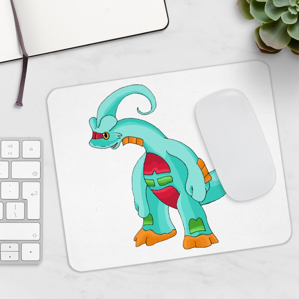 Chrisikle Mouse Pad featuring a vibrant full print design and a non-slip base, ideal for enhancing workspace aesthetics and functionality.