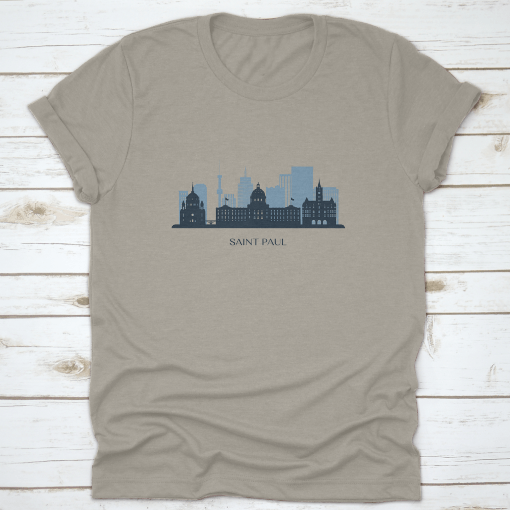 Stylish apparel featuring the Church of Saint Paul Skyline in London, made from 100% cotton for comfort and durability.