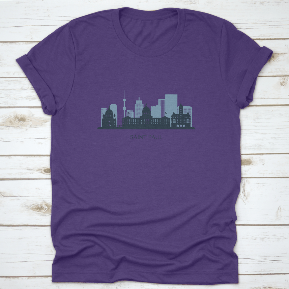 Stylish apparel featuring the Church of Saint Paul Skyline in London, made from 100% cotton for comfort and durability.