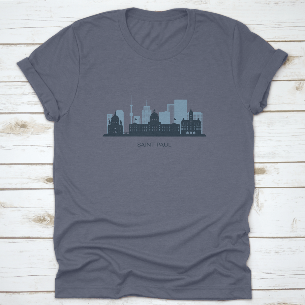 Stylish apparel featuring the Church of Saint Paul Skyline in London, made from 100% cotton for comfort and durability.