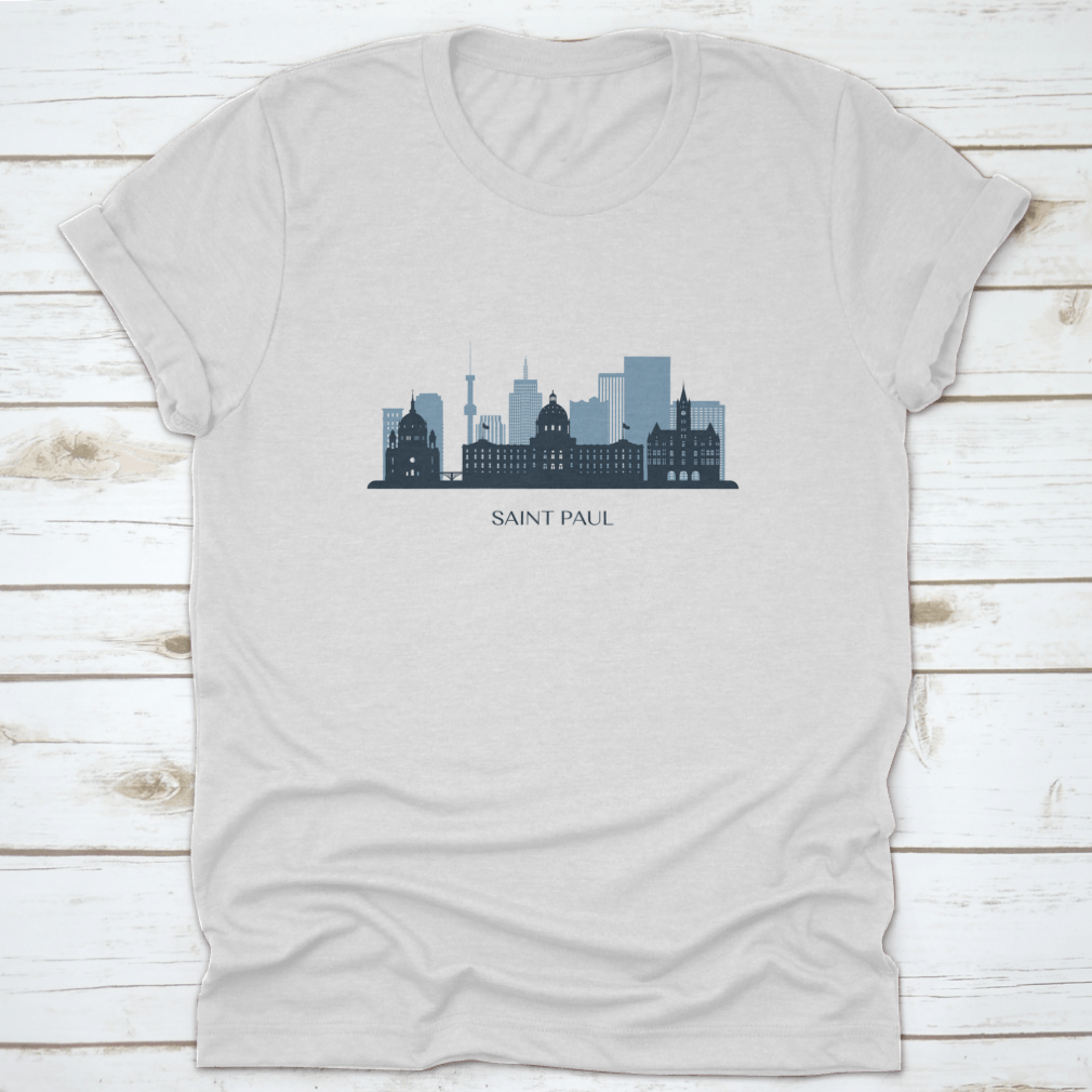 Stylish apparel featuring the Church of Saint Paul Skyline in London, made from 100% cotton for comfort and durability.