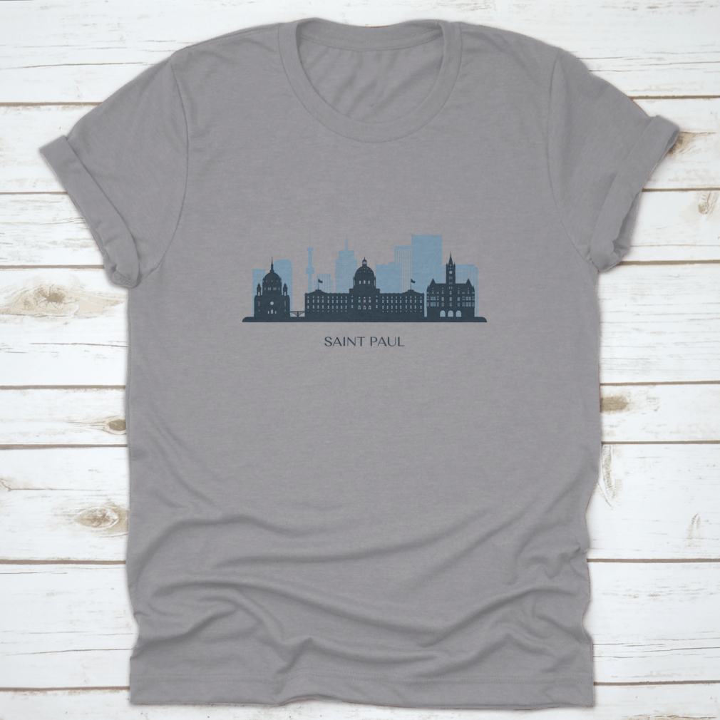 Stylish apparel featuring the Church of Saint Paul Skyline in London, made from 100% cotton for comfort and durability.