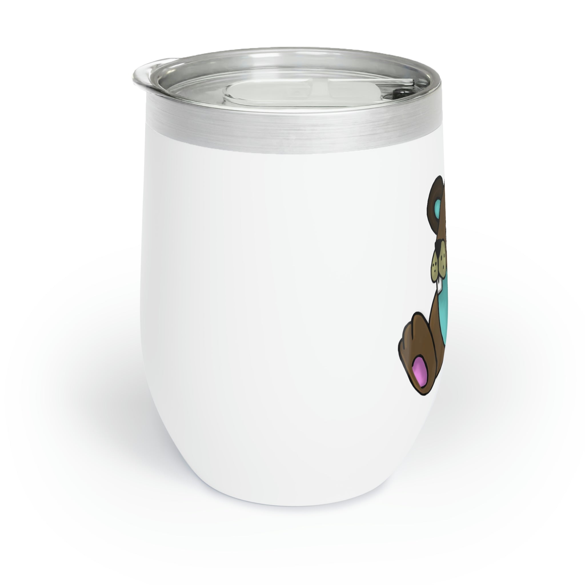 Showchu Chill Wine Tumbler in stainless steel with double-insulated walls, perfect for keeping drinks at ideal temperatures.