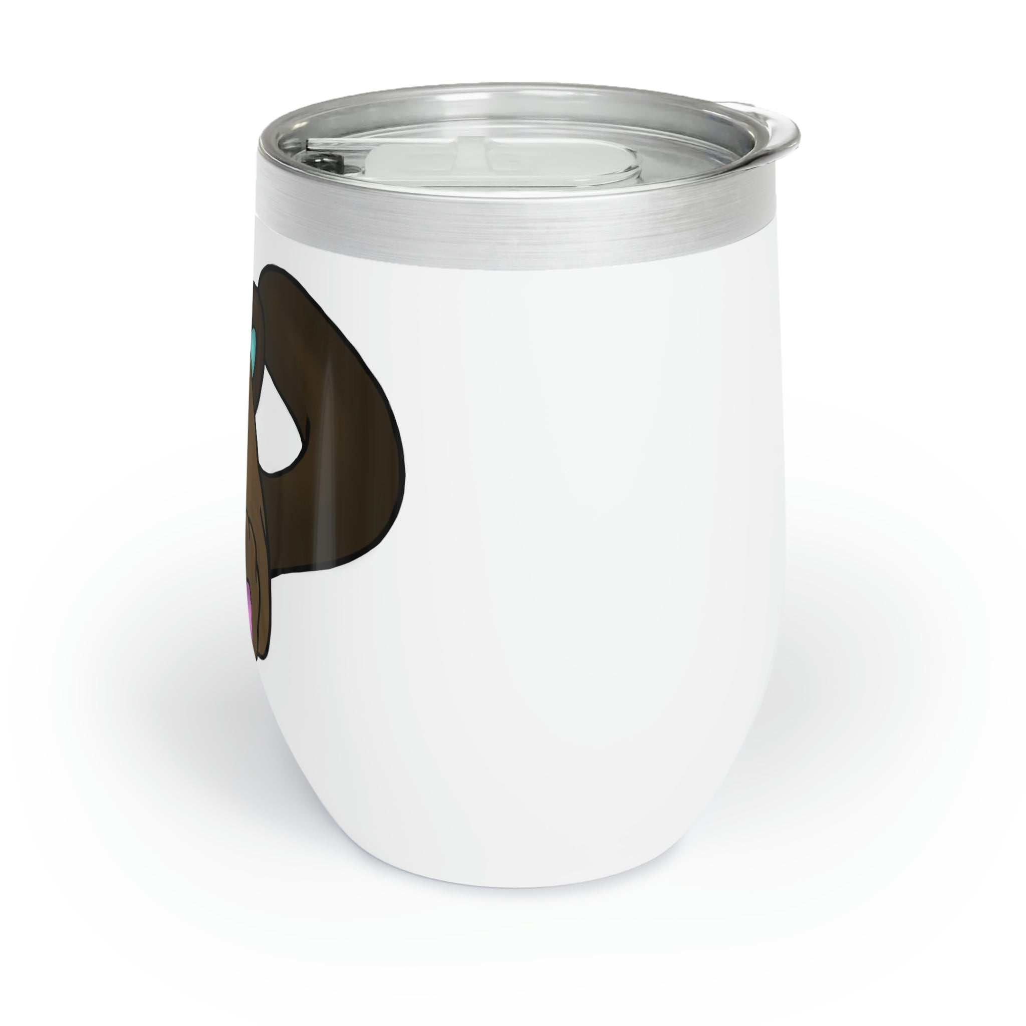 Showchu Chill Wine Tumbler in stainless steel with double-insulated walls, perfect for keeping drinks at ideal temperatures.