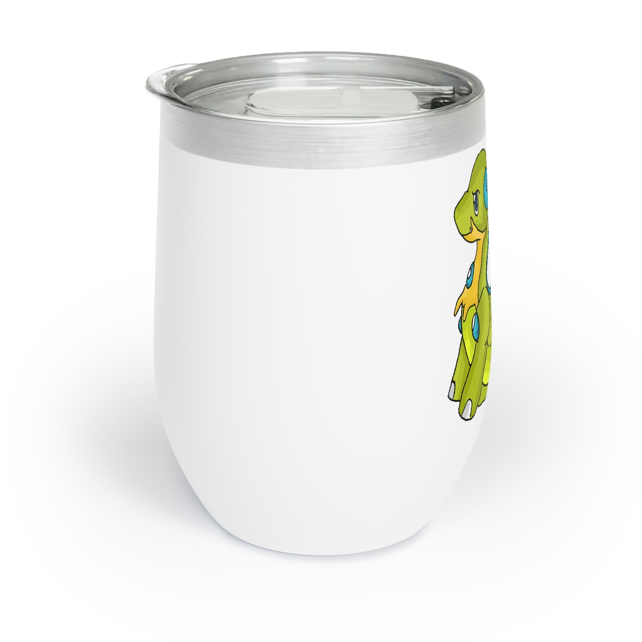 Cortenais Chill Wine Tumbler in stainless steel with a customizable design, perfect for enjoying wine at the ideal temperature.