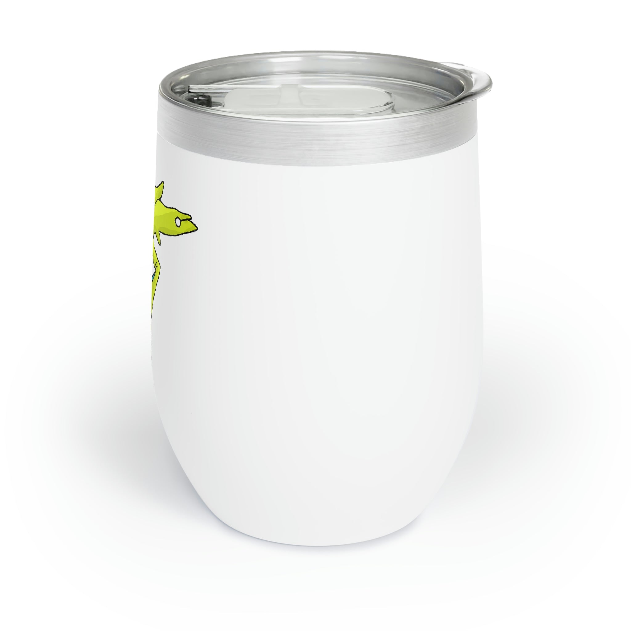 Cortenais Chill Wine Tumbler in stainless steel with a customizable design, perfect for enjoying wine at the ideal temperature.