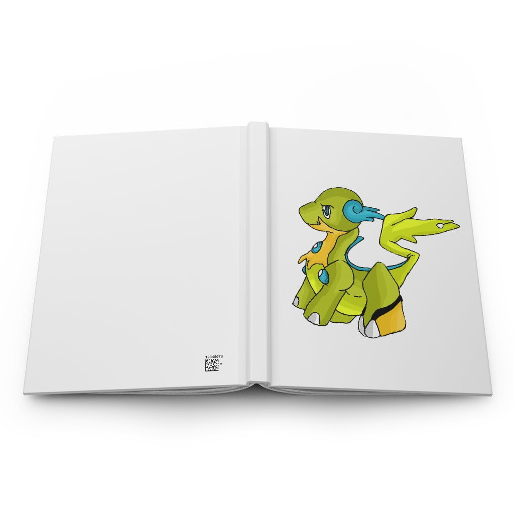 Cortenais Hardcover Journal Matte with customizable cover and lined pages, showcasing its sleek design and durable hardcover.