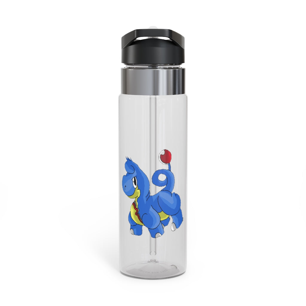 Corteneir Kensington Tritan™ Sport Bottle in vibrant colors with a carabiner hook, showcasing its durable design and spill-resistant lid.