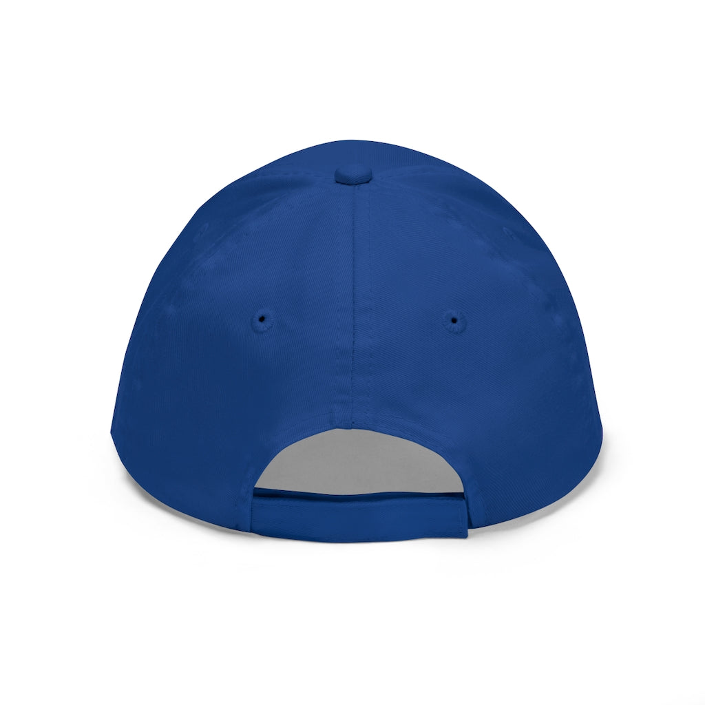 Corteneir Unisex Twill Hat in solid color, showcasing its 6-panel design and adjustable Velcro closure.