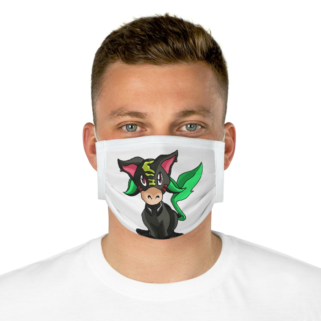 Corteon Cotton Face Mask featuring colorful motifs and adjustable earloops, designed for comfort and style.