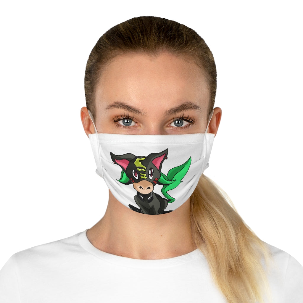 Corteon Cotton Face Mask featuring colorful motifs and adjustable earloops, designed for comfort and style.