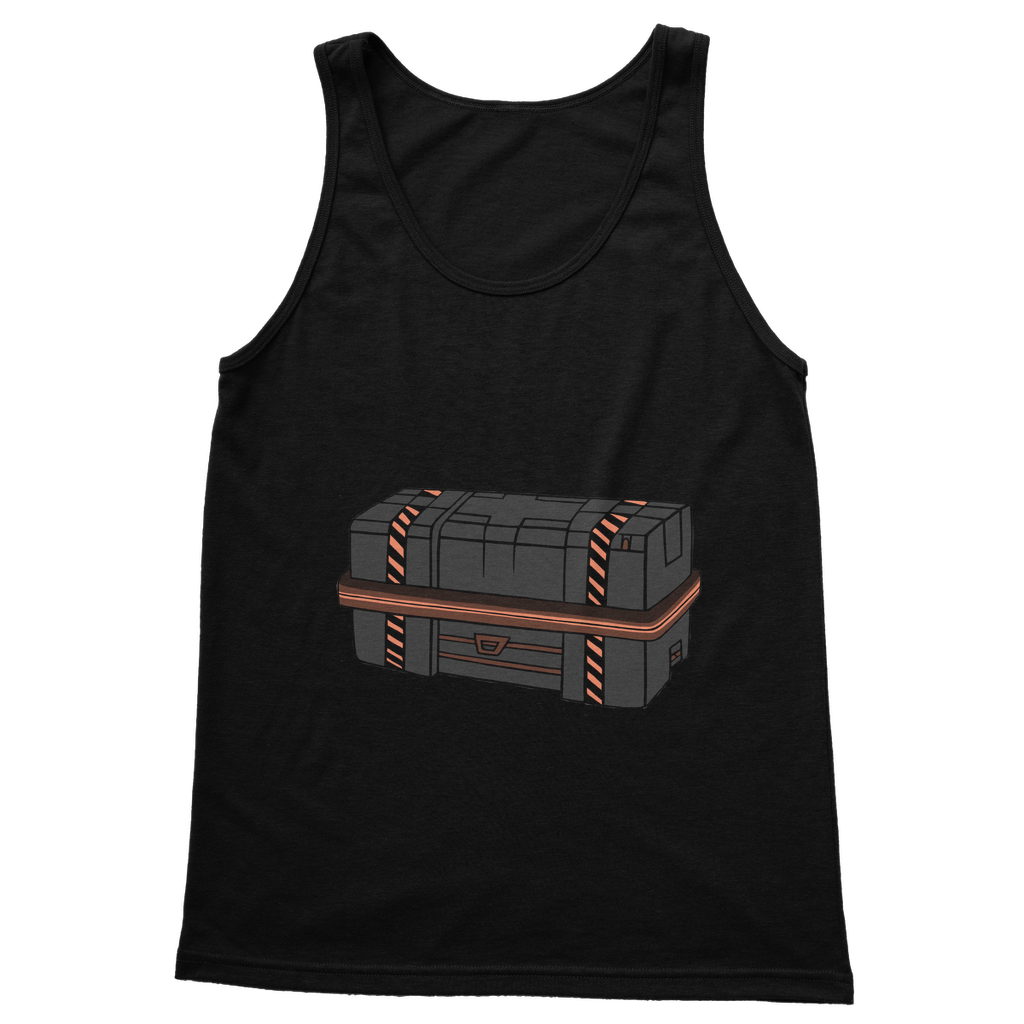 Crate Classic Adult Vest Top in various colors, showcasing its unisex design and comfortable fit.