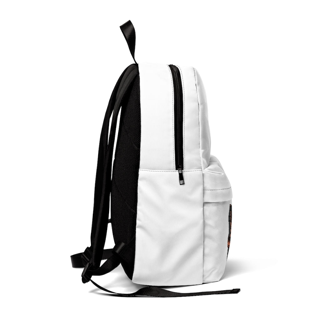 Crate Unisex Classic Backpack in various colors, showcasing its durable nylon material and adjustable straps.